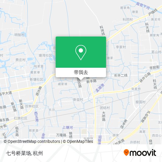 七号桥菜场地图