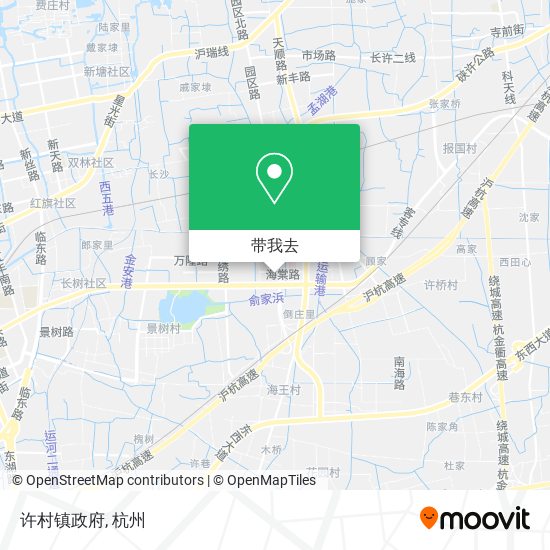 许村镇政府地图
