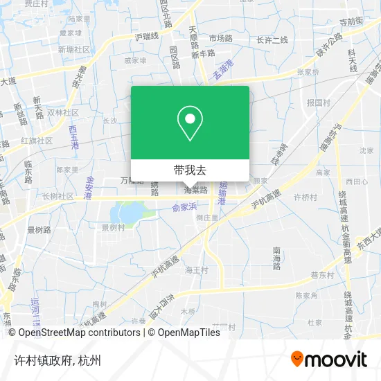许村镇政府地图