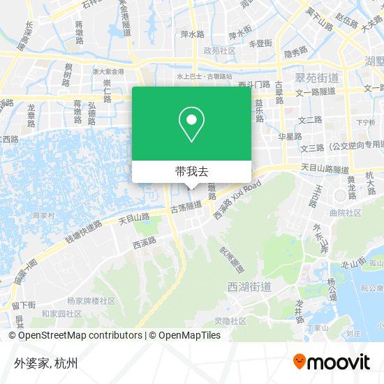 外婆家地图