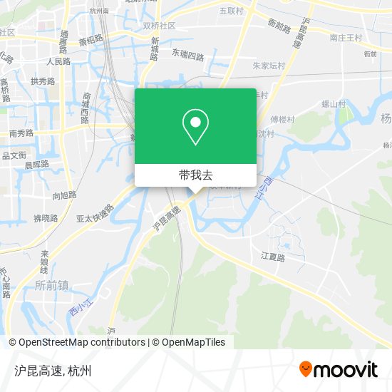 沪昆高速地图