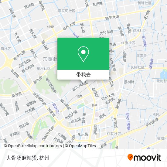 大骨汤麻辣烫地图