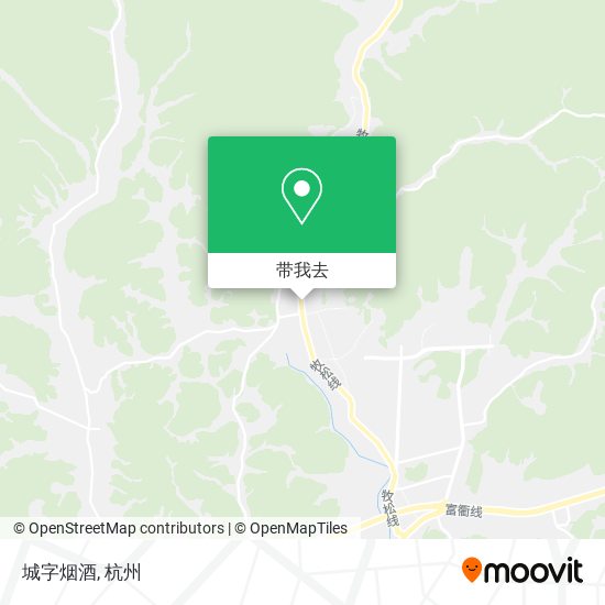 城字烟酒地图
