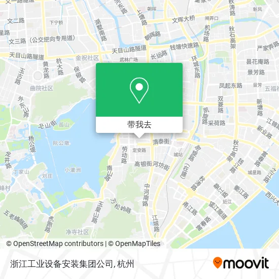 浙江工业设备安装集团公司地图
