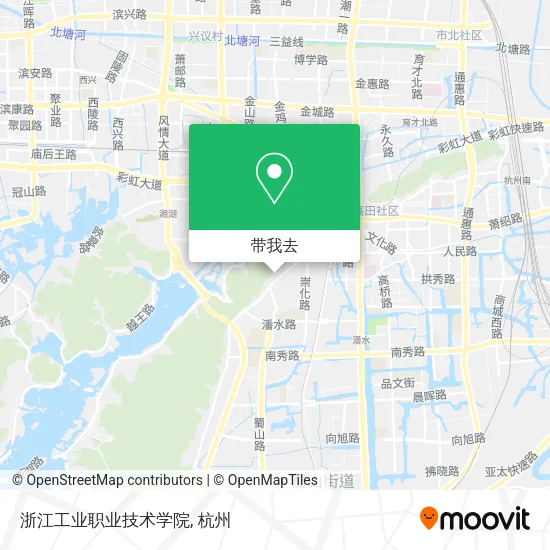 浙江工业职业技术学院地图