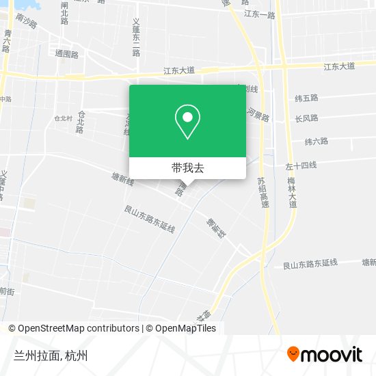 兰州拉面地图