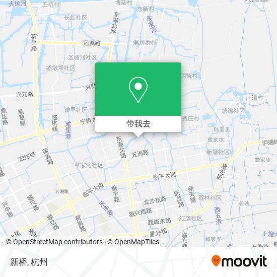 新桥地图
