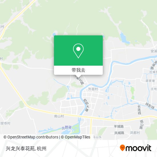 兴龙兴泰花苑地图
