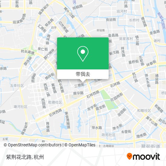 紫荆花北路地图