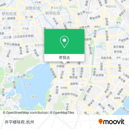 井字楼味府地图