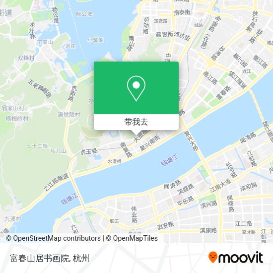 富春山居书画院地图