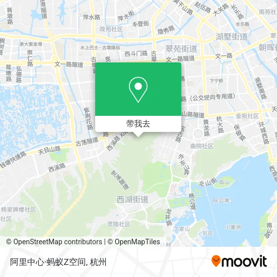 阿里中心·蚂蚁Z空间地图