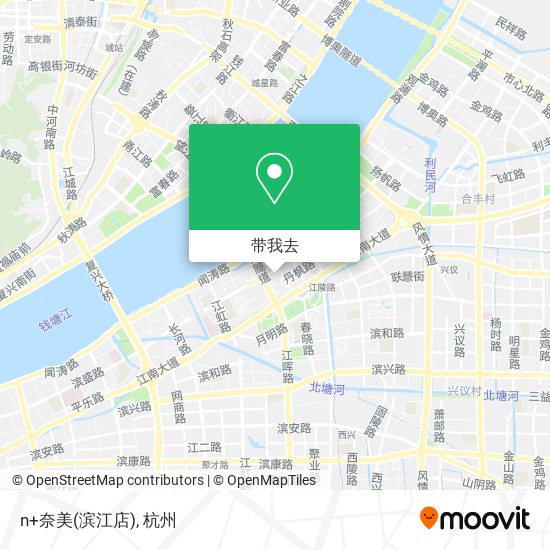 n+奈美(滨江店)地图