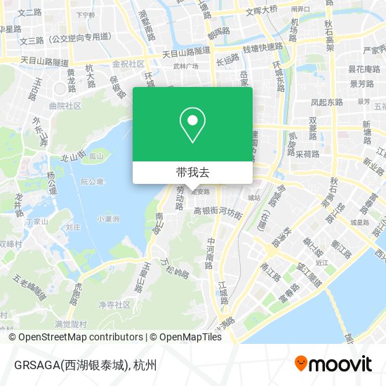 GRSAGA(西湖银泰城)地图