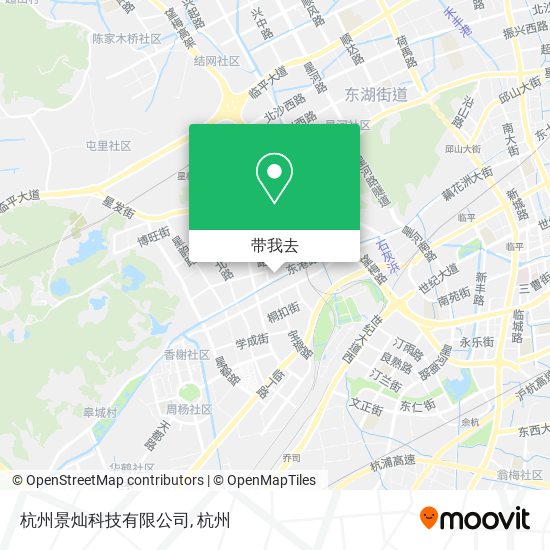 杭州景灿科技有限公司地图