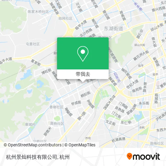杭州景灿科技有限公司地图