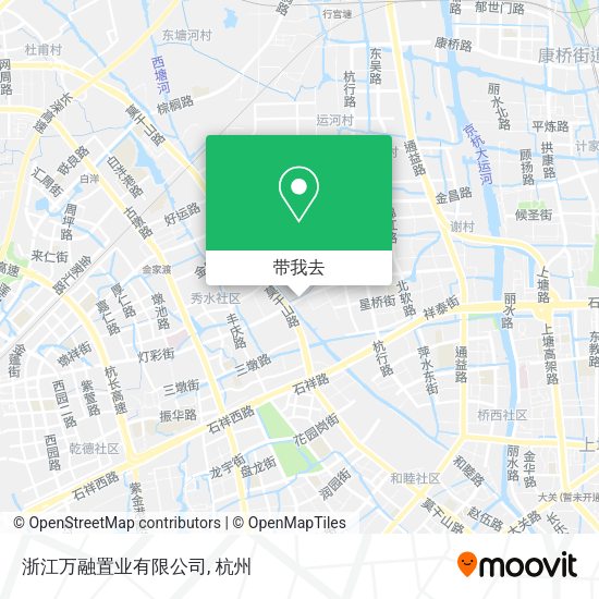 浙江万融置业有限公司地图