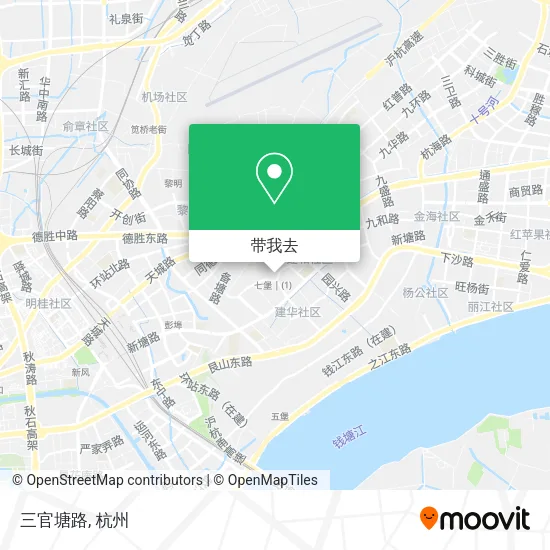 三官塘路地图