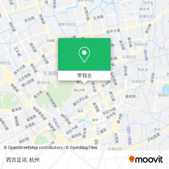 西宫足浴地图