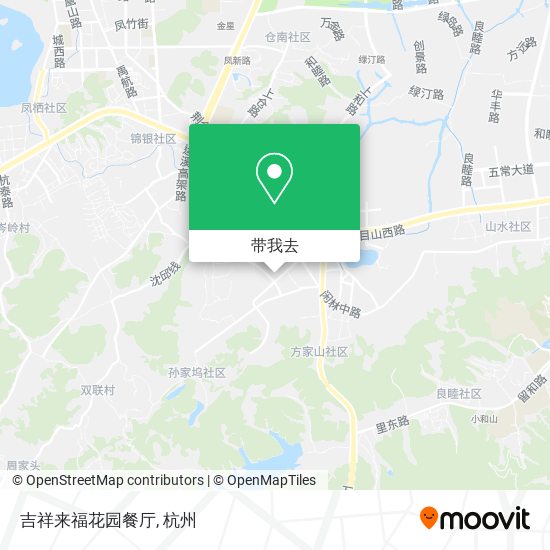 吉祥来福花园餐厅地图
