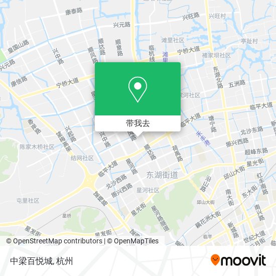 中梁百悦城地图