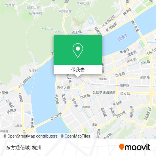 东方通信城地图