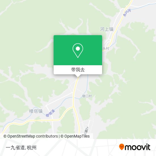 一九省道地图