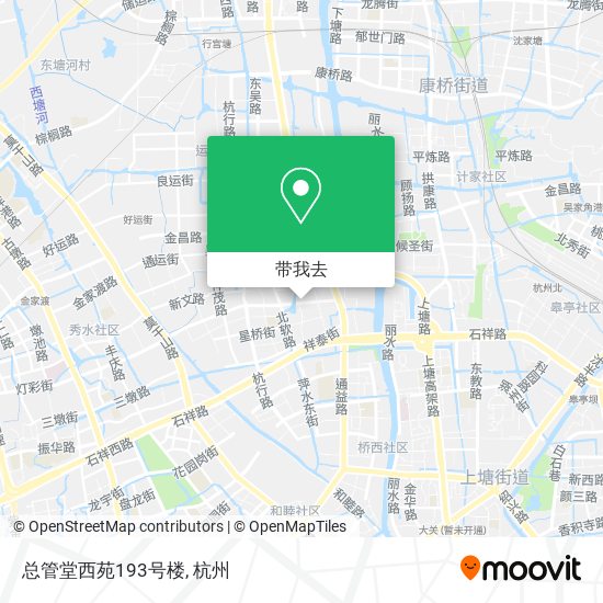 总管堂西苑193号楼地图