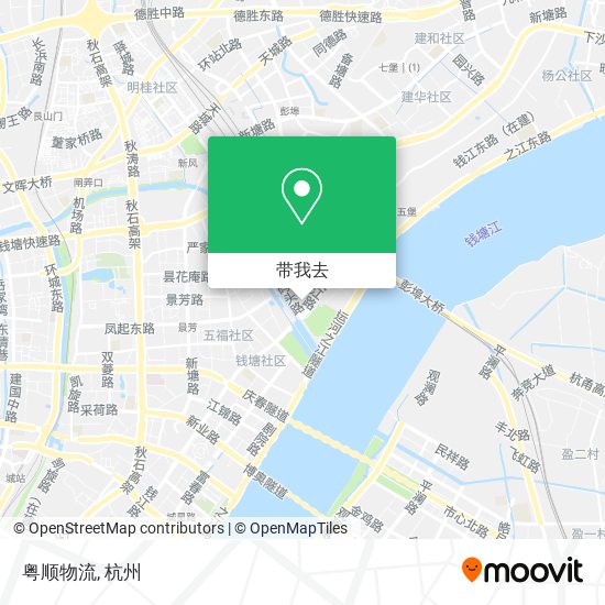 粤顺物流地图
