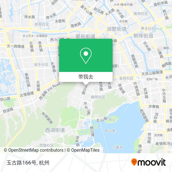 玉古路166号地图