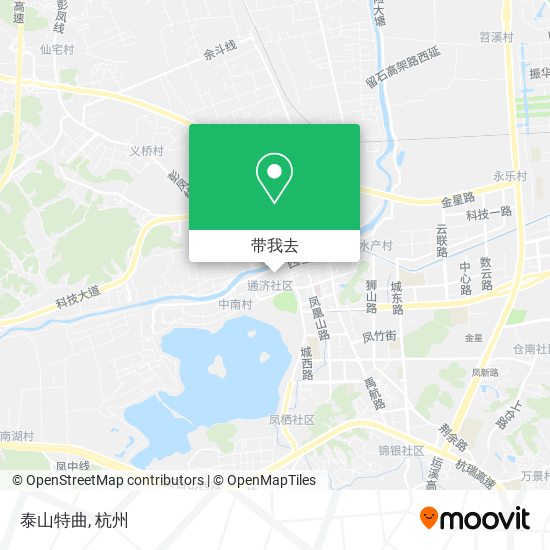 泰山特曲地图