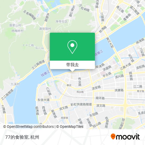 77的食验室地图
