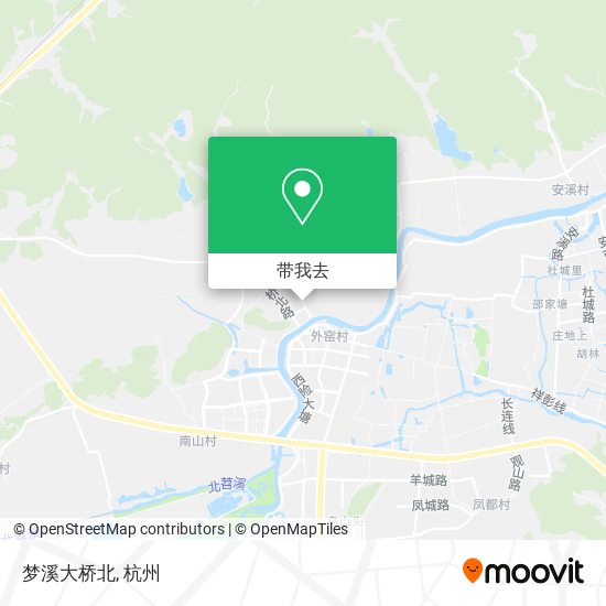 梦溪大桥北地图