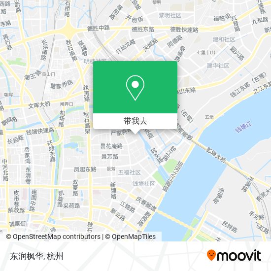 东润枫华地图