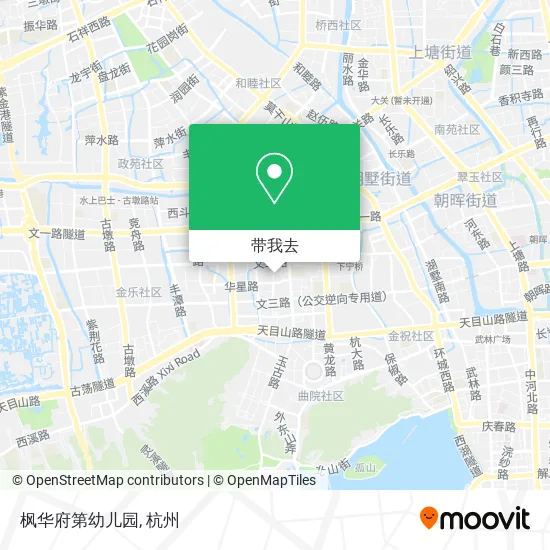 枫华府第幼儿园地图