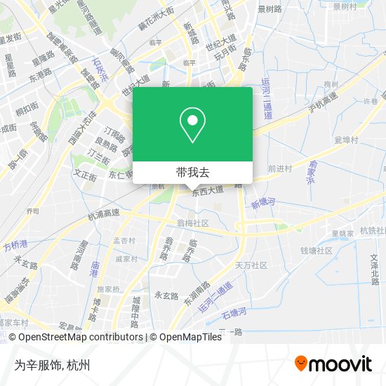 为辛服饰地图