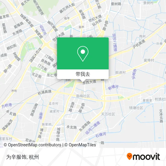 为辛服饰地图