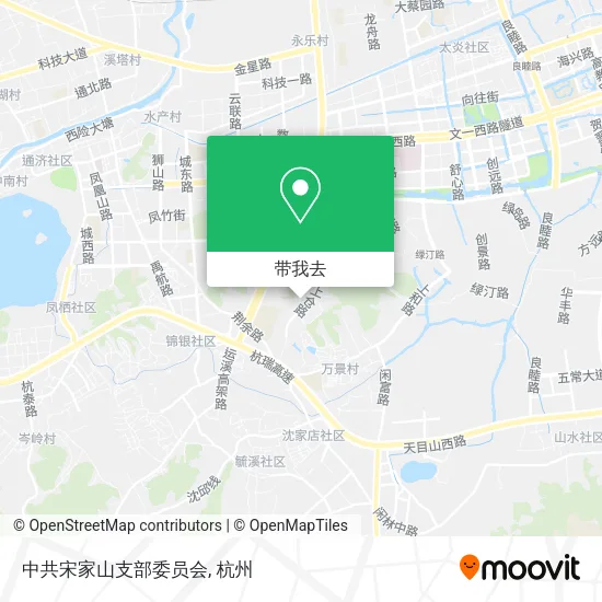中共宋家山支部委员会地图