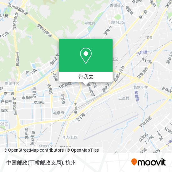中国邮政(丁桥邮政支局)地图