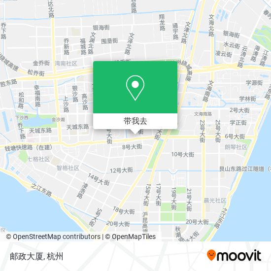 邮政大厦地图
