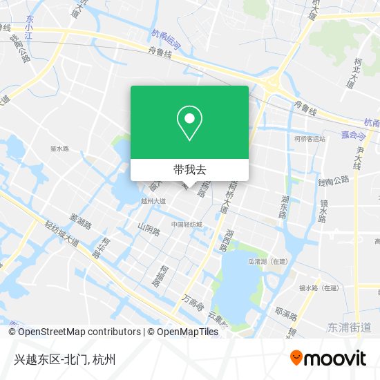 兴越东区-北门地图