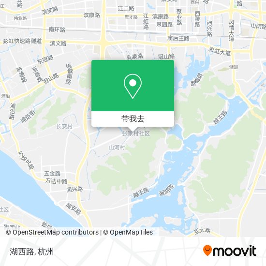 湖西路地图