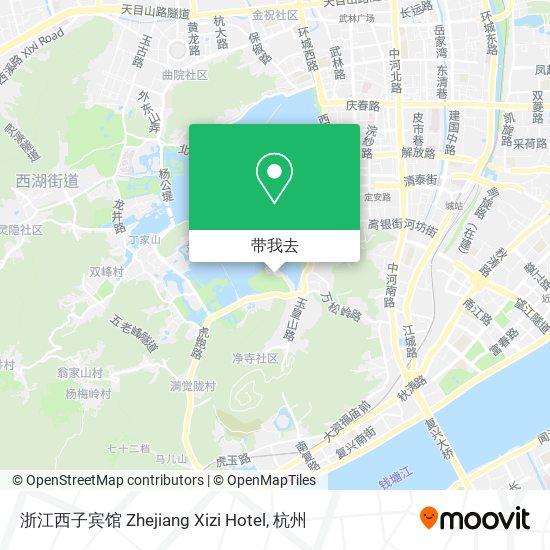 浙江西子宾馆 Zhejiang Xizi Hotel地图