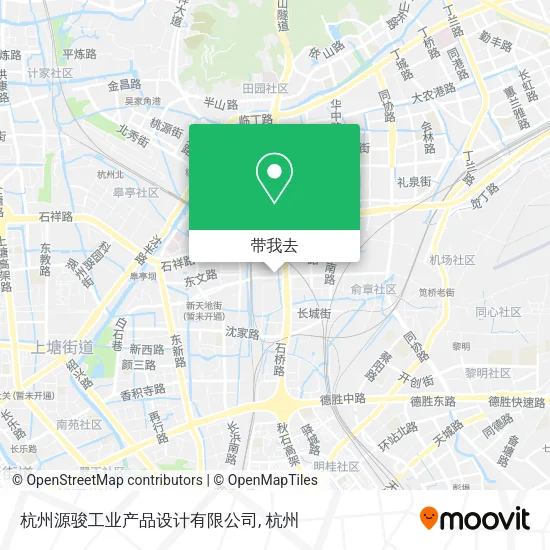 杭州源骏工业产品设计有限公司地图