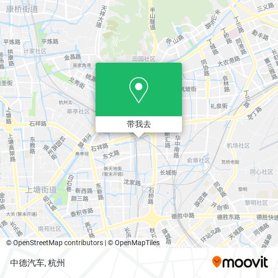 中德汽车地图