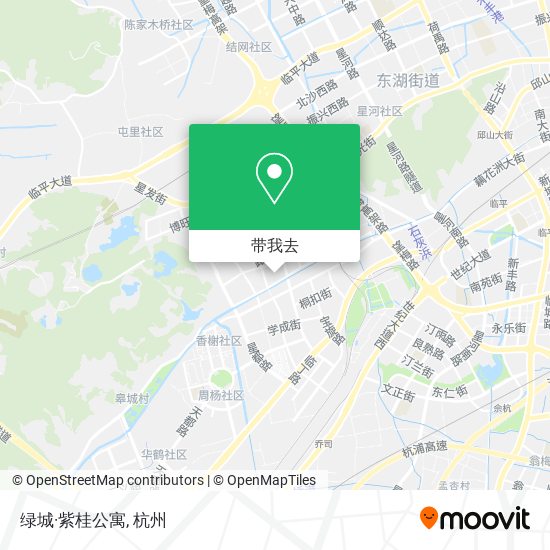 绿城·紫桂公寓地图