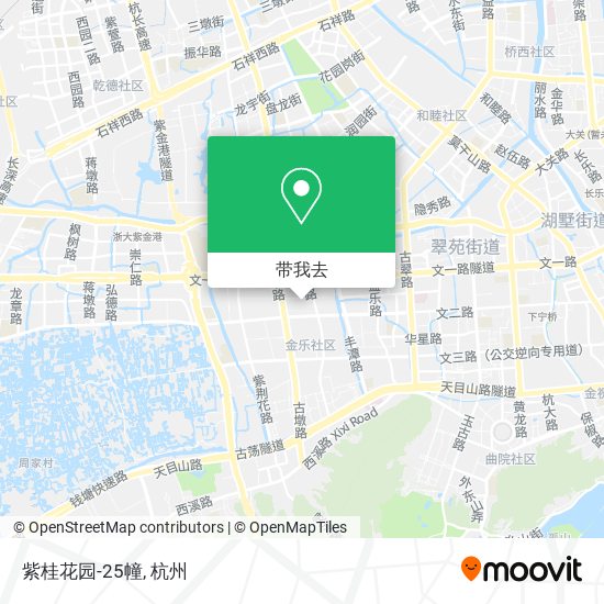 紫桂花园-25幢地图