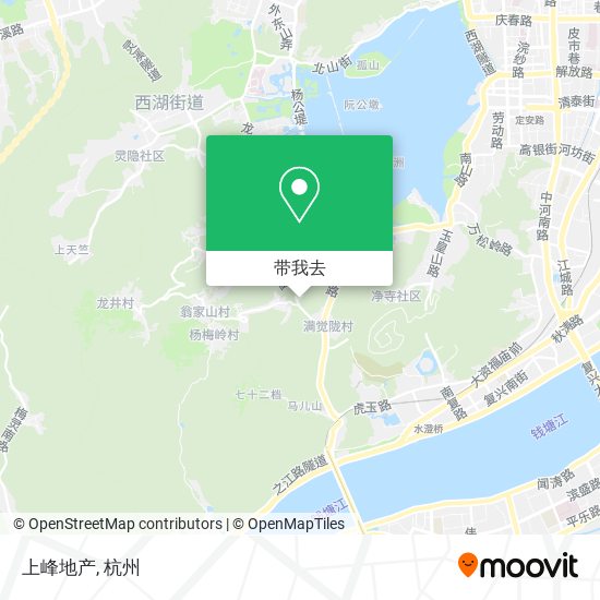 上峰地产地图