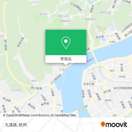 九溪路地图