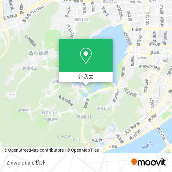 Zhiweiguan地图